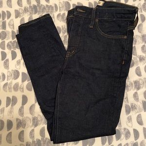 NWOT Madewell curvy high rise skinny jeans - 27P